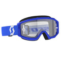 Scott PRIMAL Goggles (Blue/White) Clear Lens