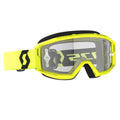 Scott PRIMAL Goggles (Yellow/Black) Clear Lens