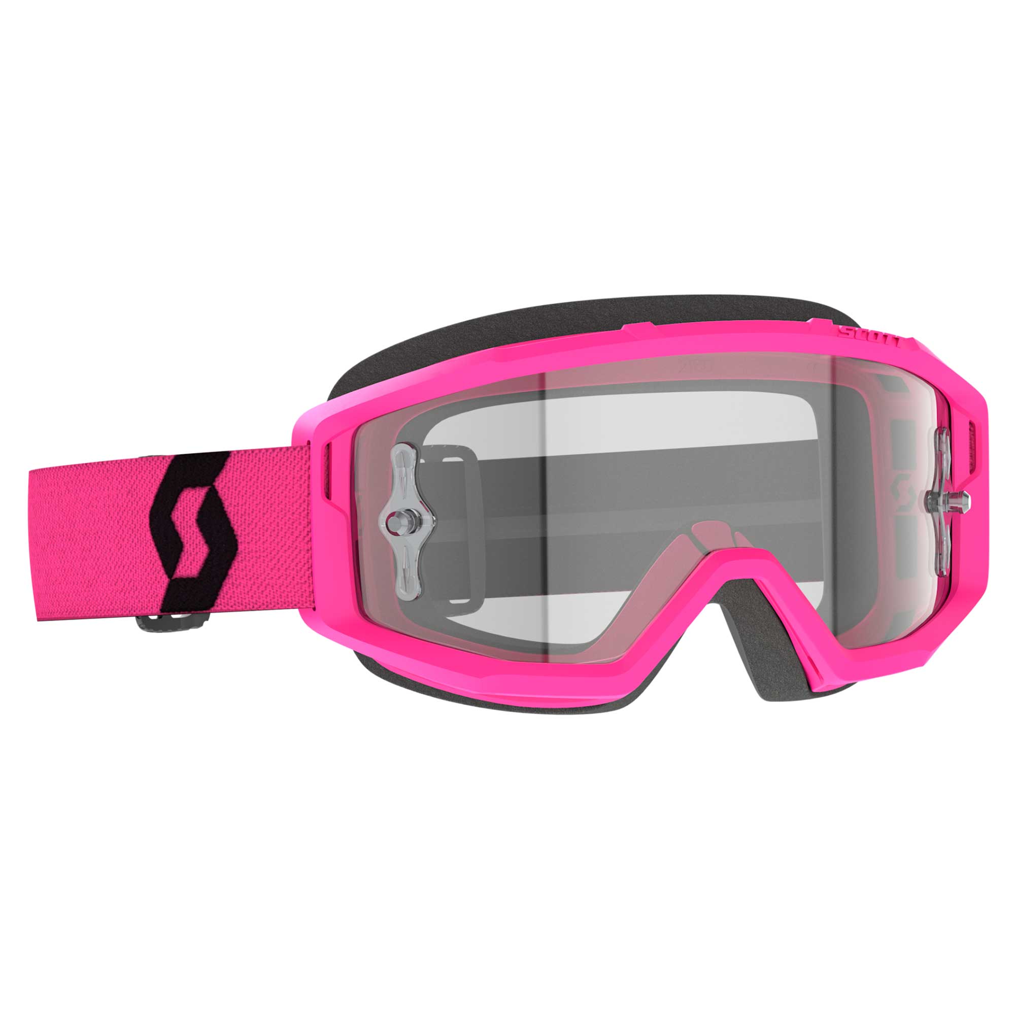Scott PRIMAL Goggles (Pink/Black) Clear Lens