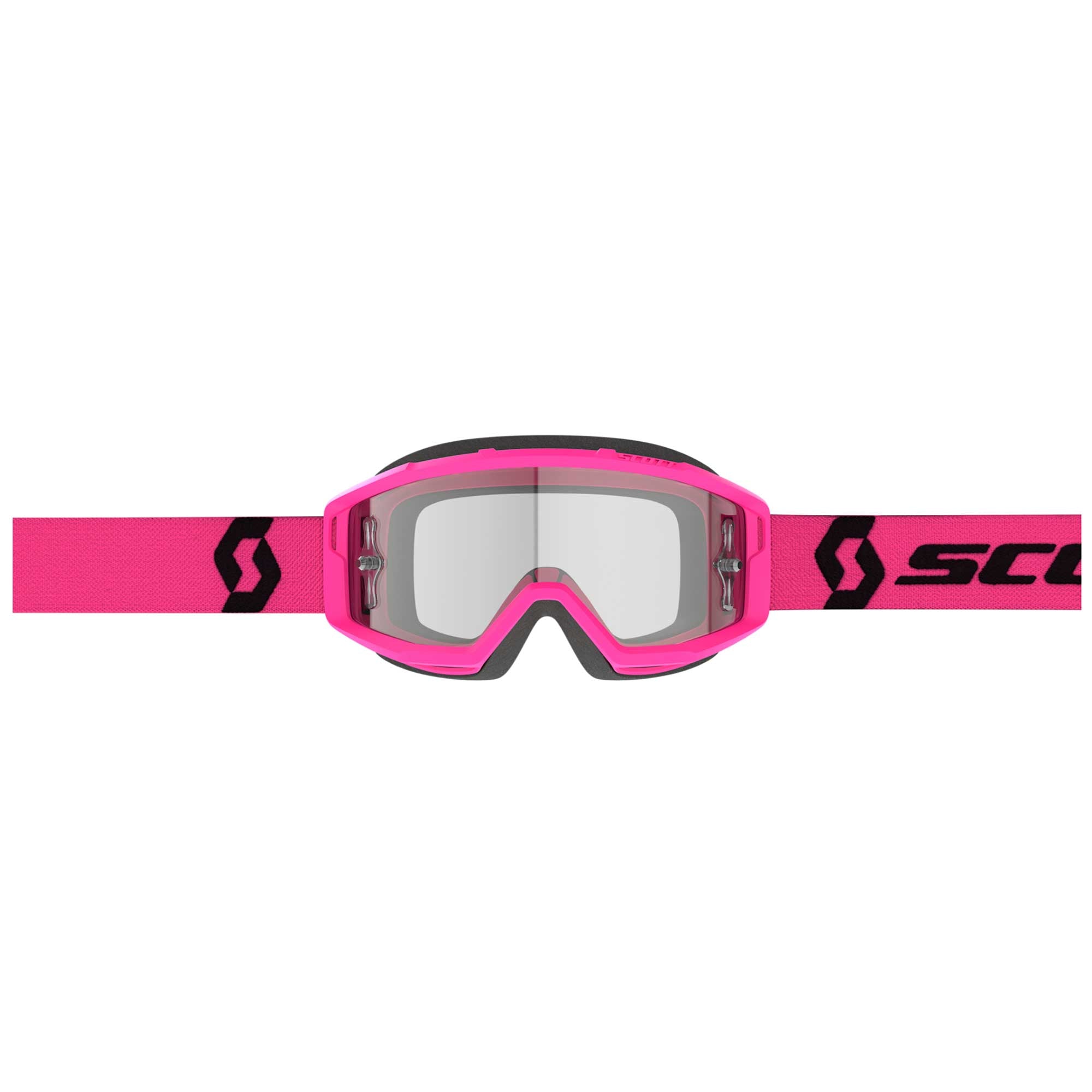 Scott PRIMAL Goggles (Pink/Black) Clear Lens