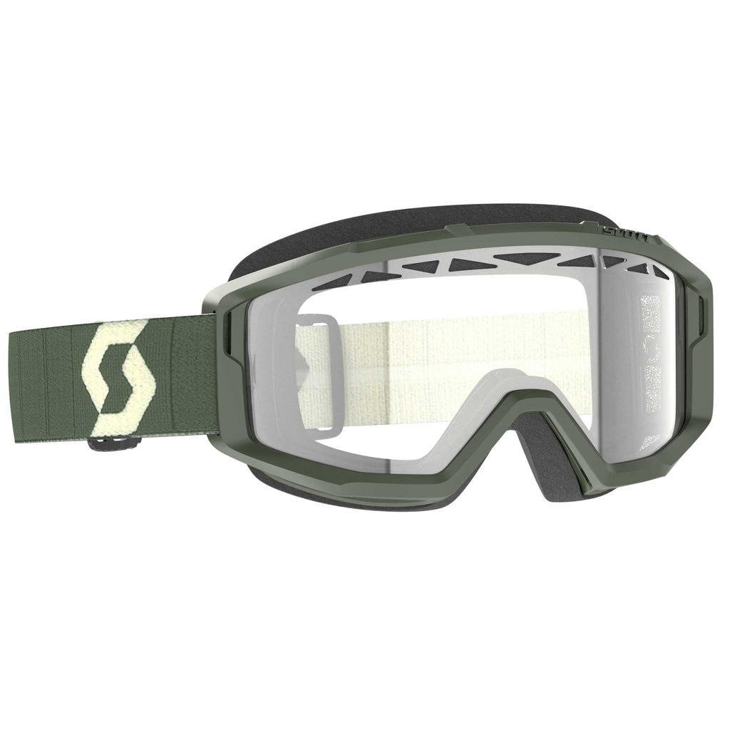 Scott PRIMAL ENDURO Goggles (Khaki Green) Dual ACS Lens