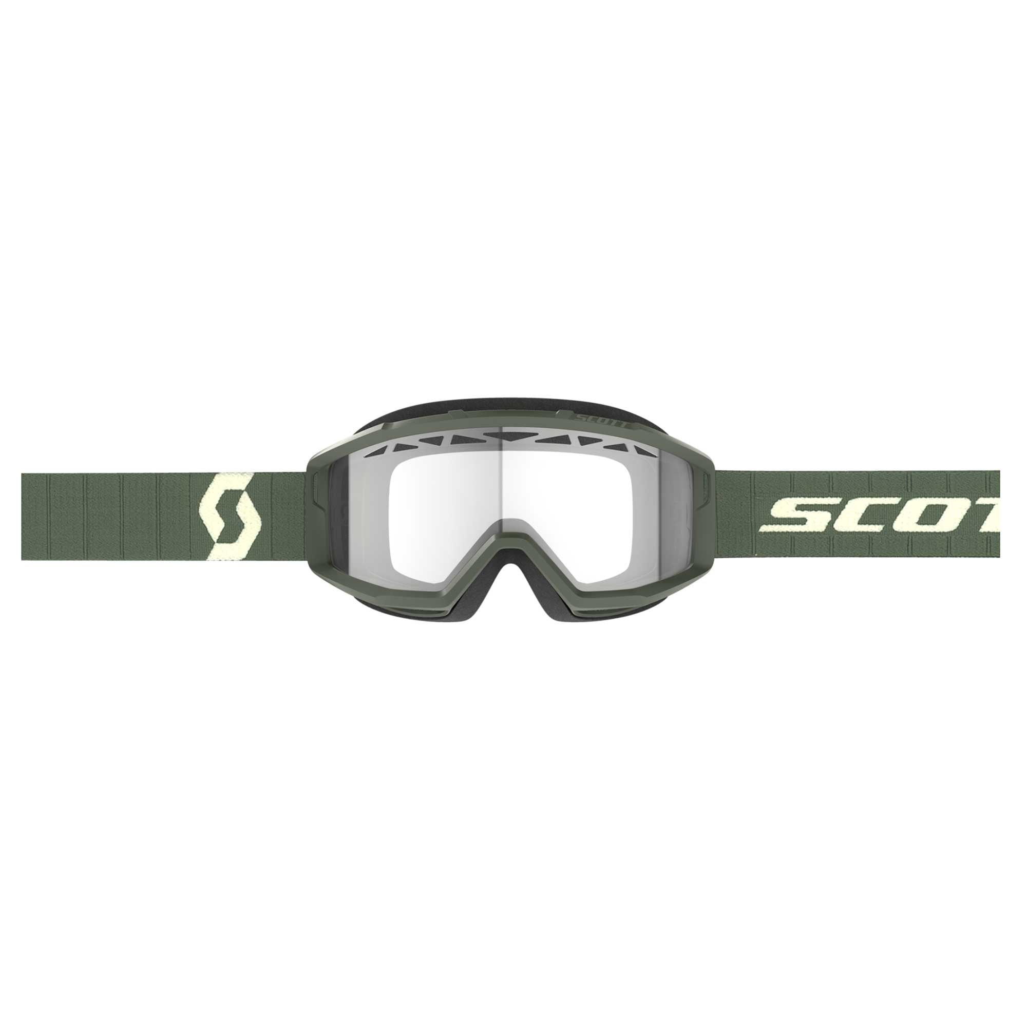 Scott PRIMAL ENDURO Goggles (Khaki Green) Dual ACS Lens