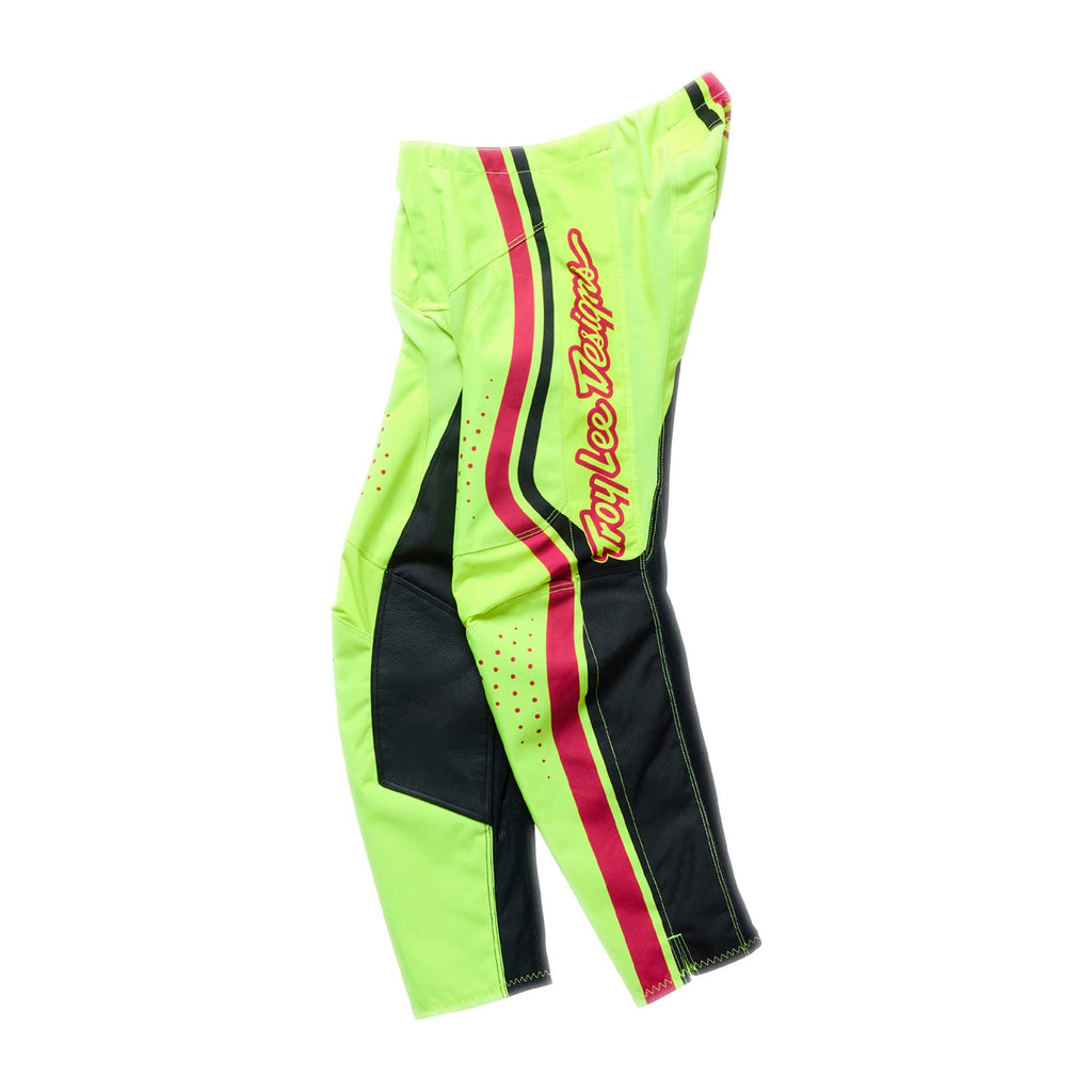 Troy Lee Designs MX Youth Pants - GP PRO ROLLER (Flo Yellow / Fuchsia)