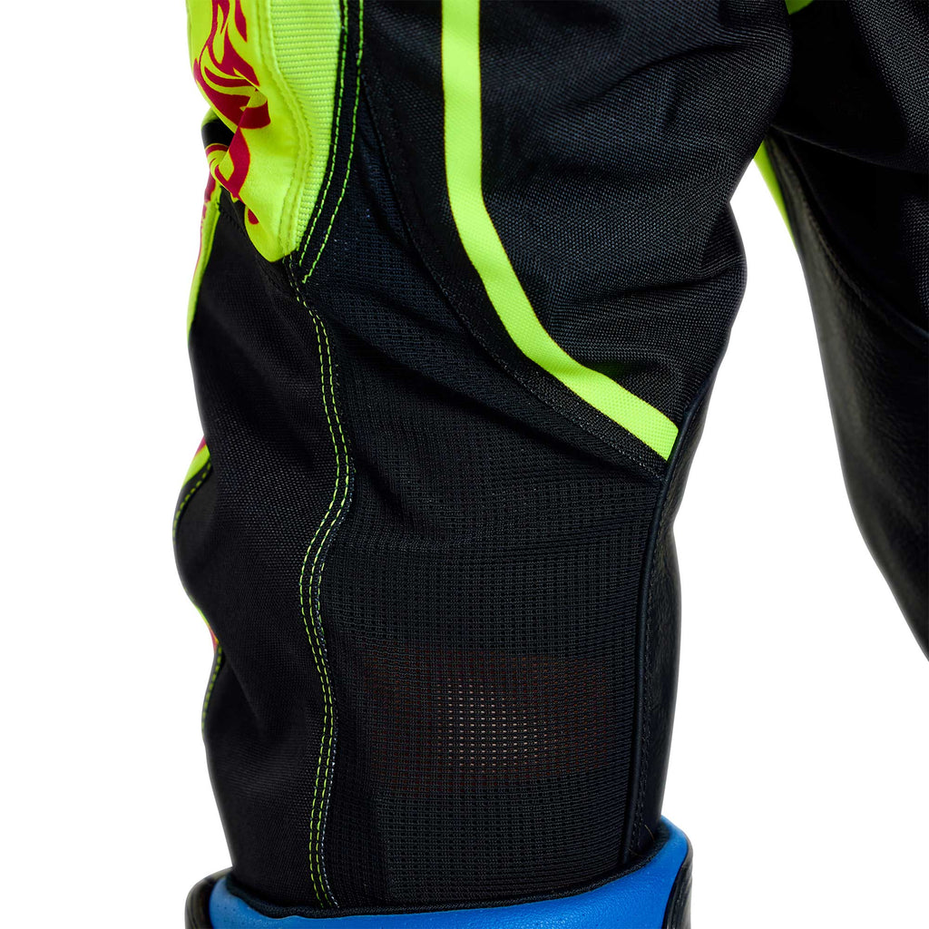 Troy Lee Designs MX Youth Pants - GP PRO ROLLER (Flo Yellow / Fuchsia)