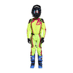 Troy Lee Designs MX Youth Pants - GP PRO ROLLER (Flo Yellow / Fuchsia)