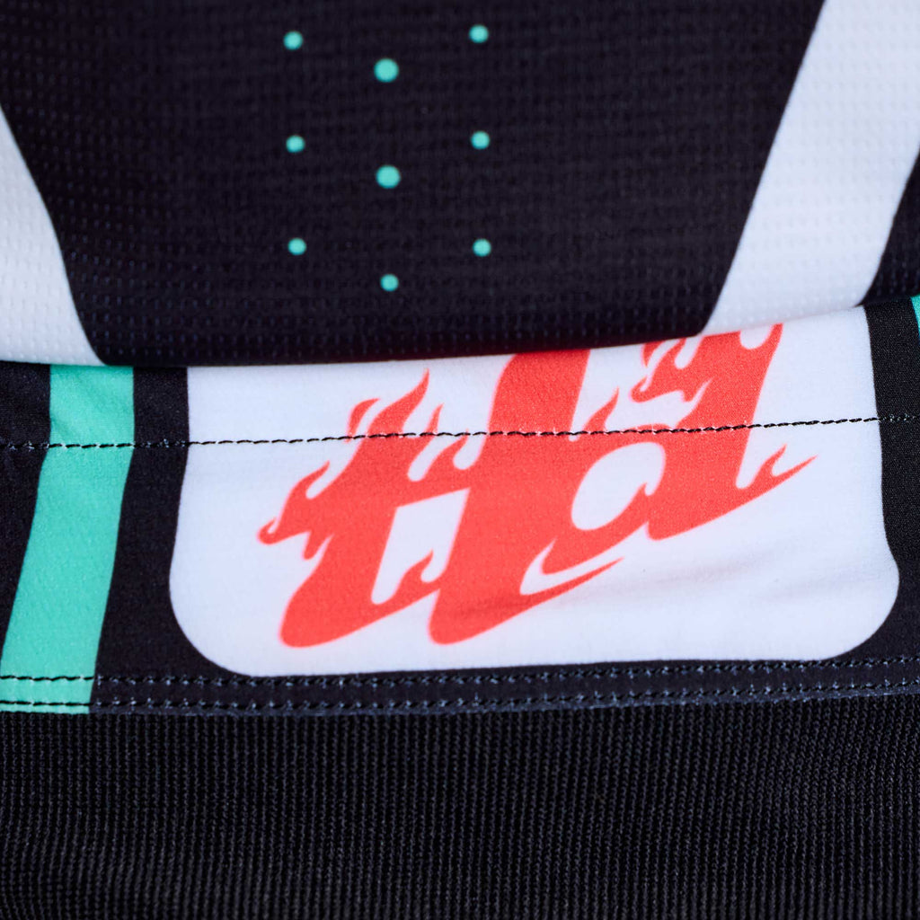 Troy Lee Designs MX Youth Pants - GP PRO ROLLER (Black / Teal)