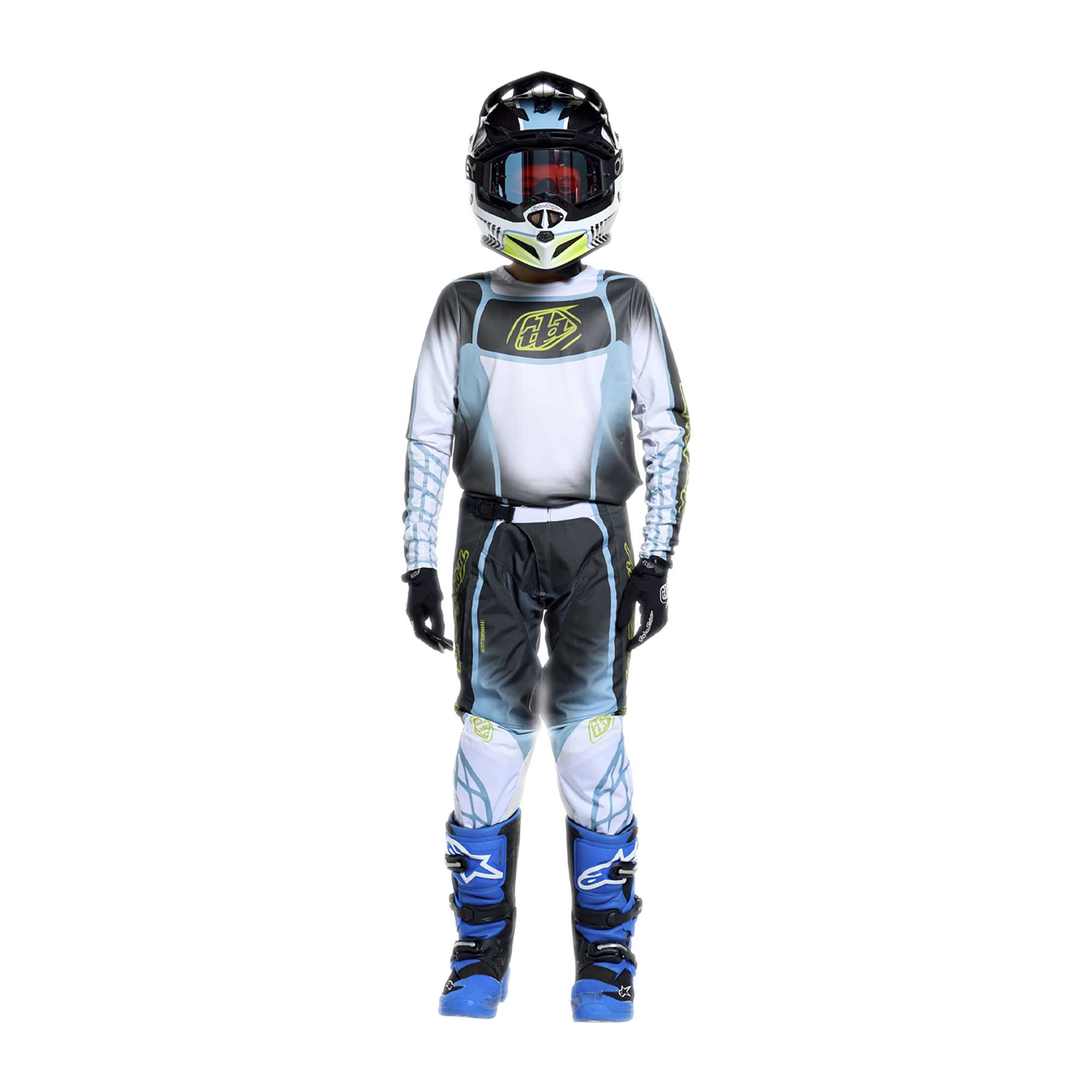 Troy Lee Designs MX Youth Pants - GP PRO FRAMEWORK (Carbon / Gray)