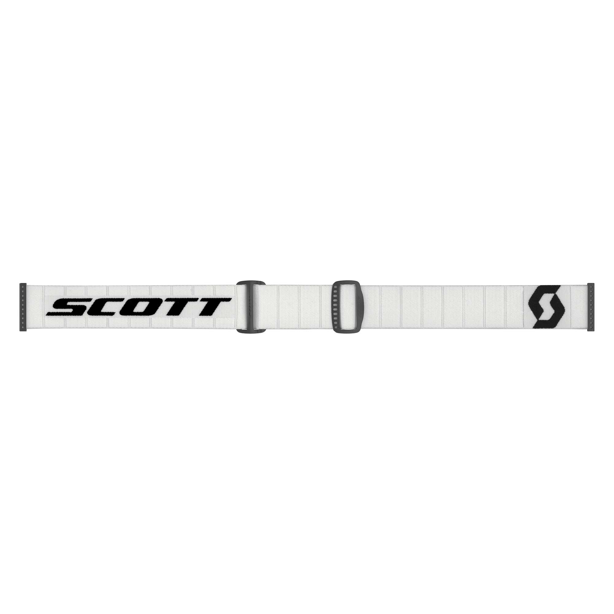 Scott SPLIT OTG Goggles (White/Black) Clear Lens