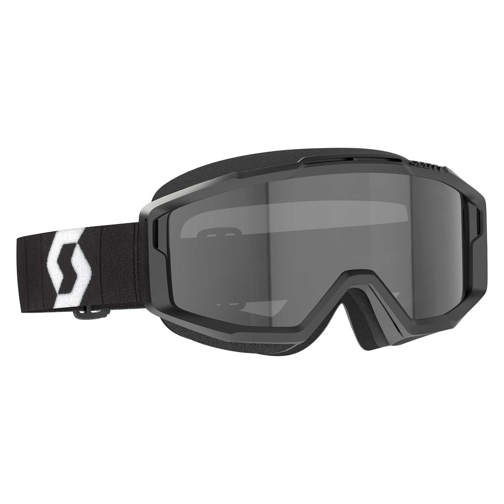 Scott SPLIT OTG SAND Goggles (Black/White) Dark Grey Lens