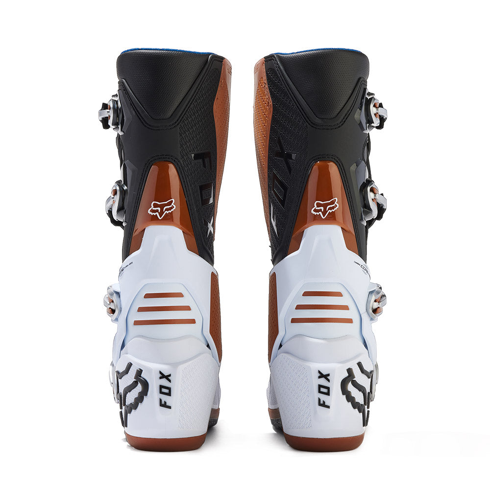 FOX Racing MOTION Motocross Boots (Black/White/Gum)