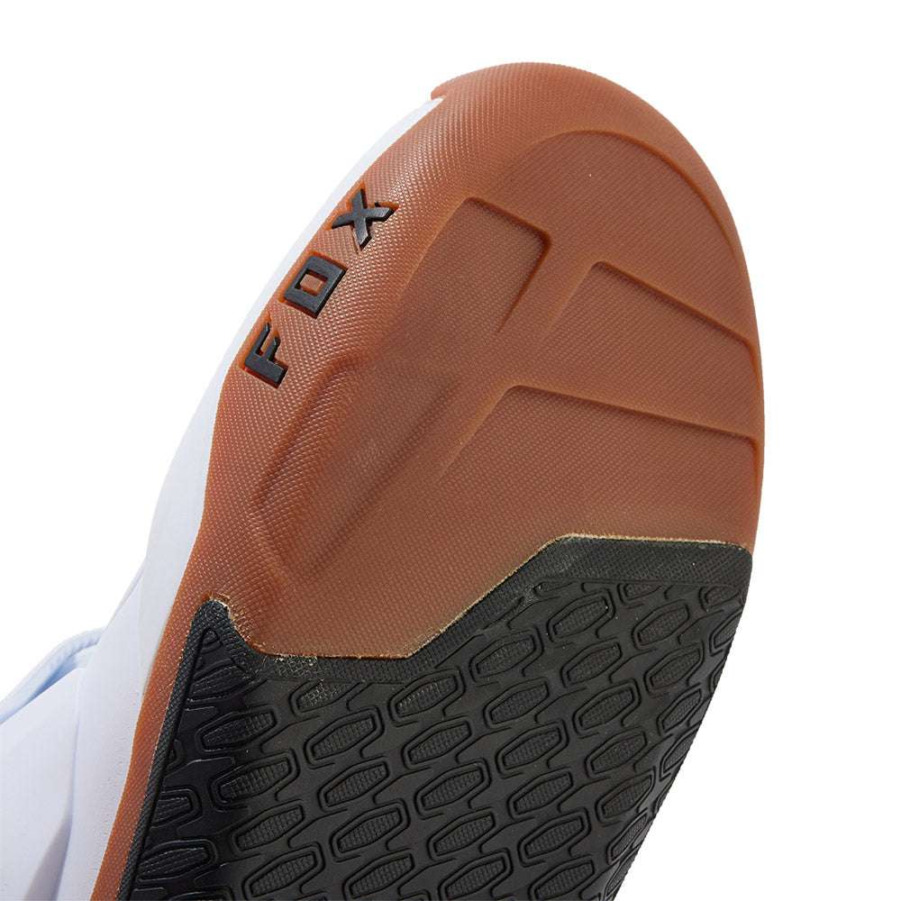 FOX Racing MOTION Motocross Boots (Black/White/Gum)