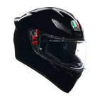 AGV K1-S Solid Motorcycle Full Face Helmet (Gloss Black)