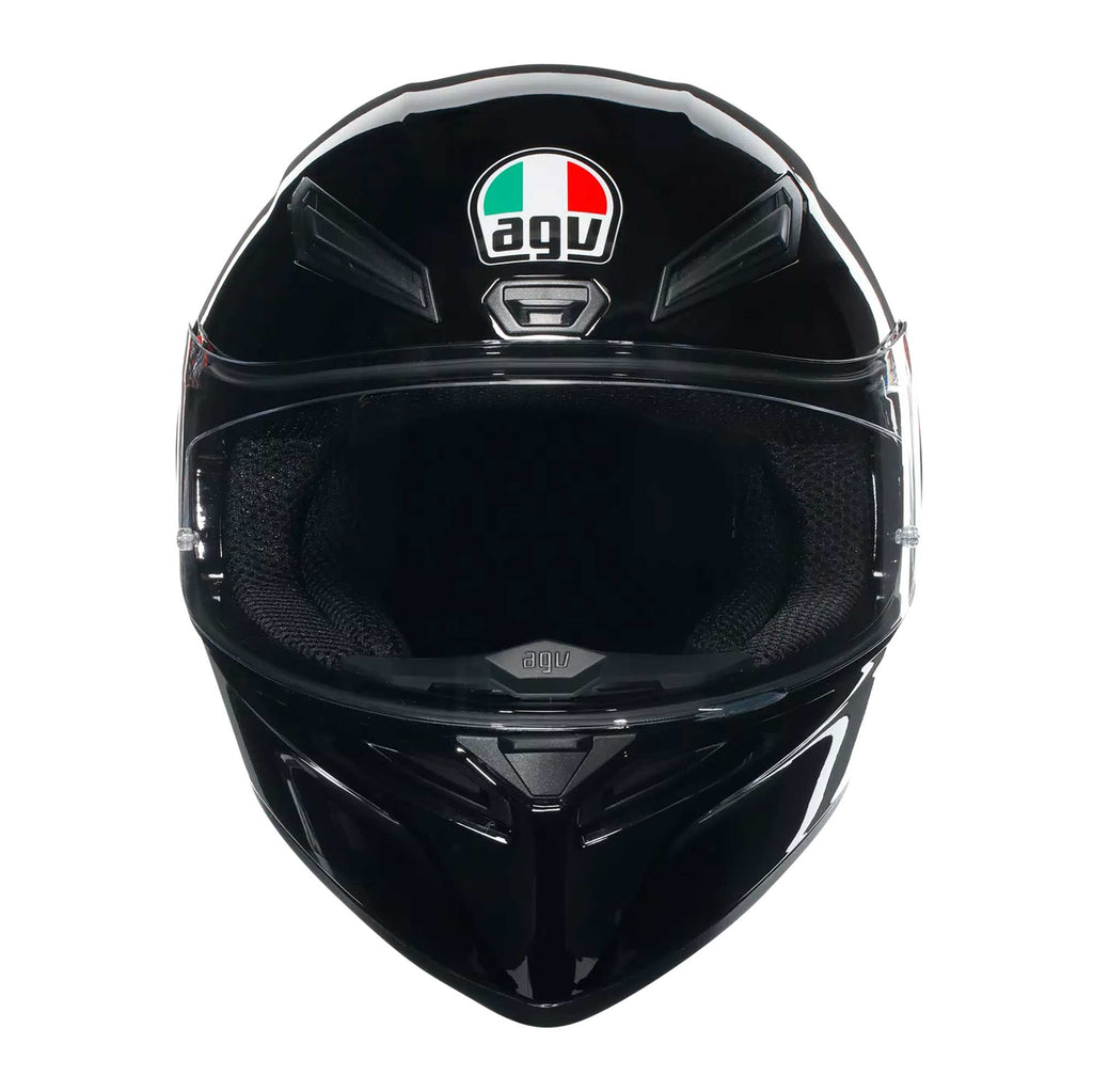 AGV K1-S Solid Motorcycle Helmet - ECE22:06 (Gloss Black)