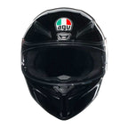 AGV K1-S Solid Motorcycle Full Face Helmet (Gloss Black)