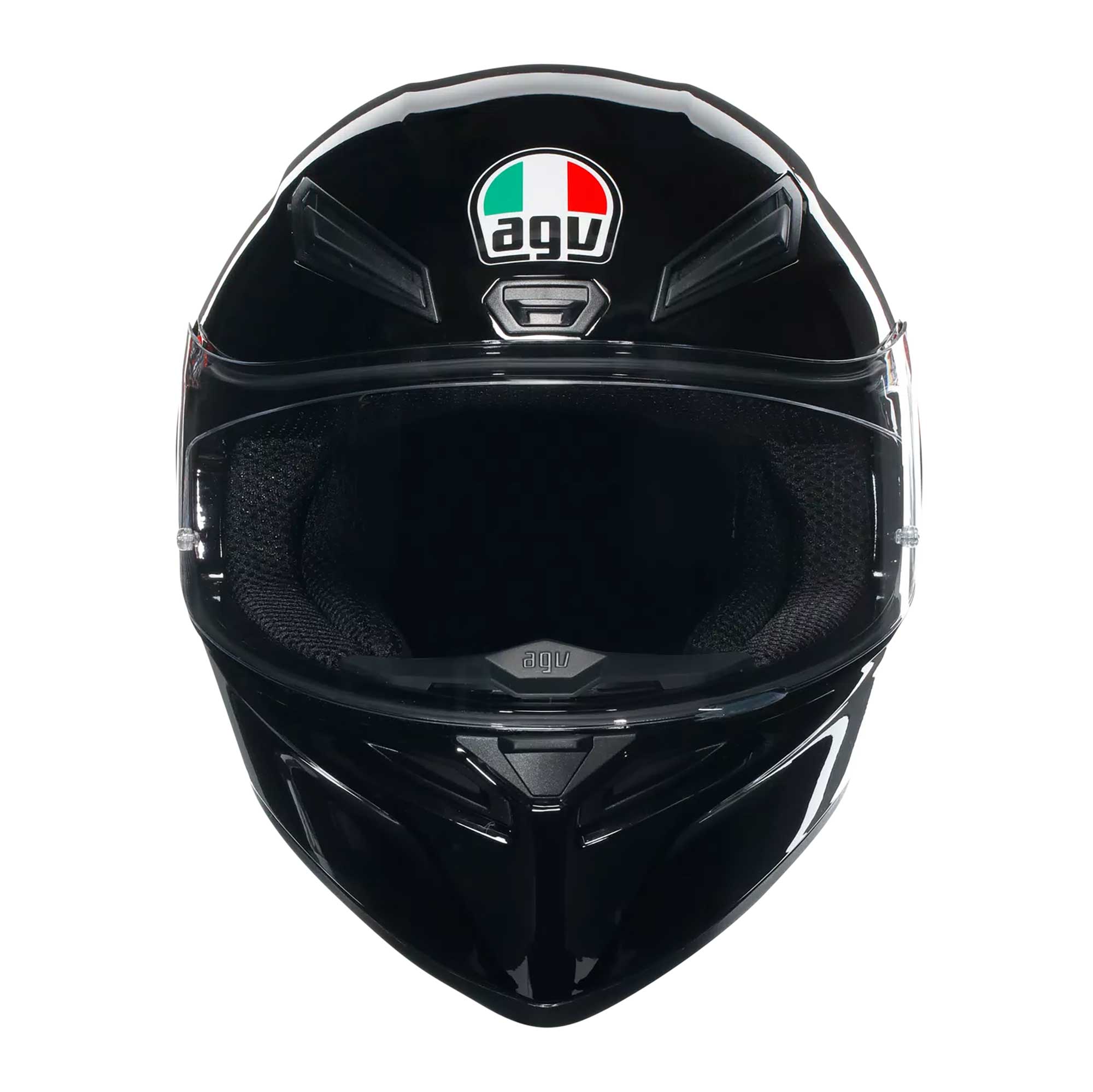 AGV K1-S Solid Motorcycle Helmet - ECE22:06 (Gloss Black)