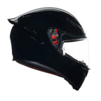 AGV K1-S Solid Motorcycle Full Face Helmet (Gloss Black)