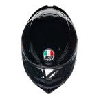 AGV K1-S Solid Motorcycle Full Face Helmet (Gloss Black)