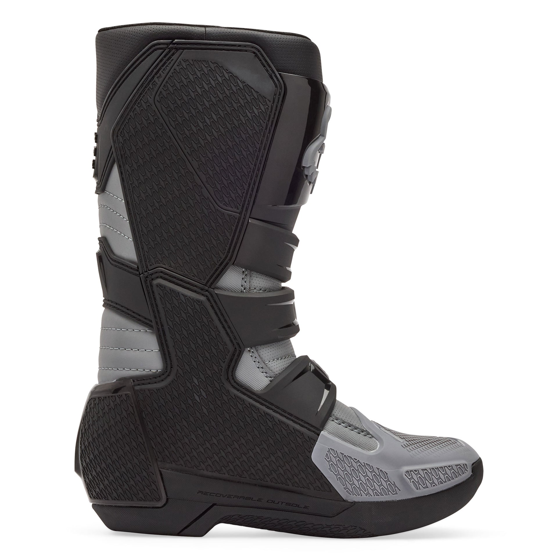 FOX Racing Youth COMP MX Boots (Black/Grey)