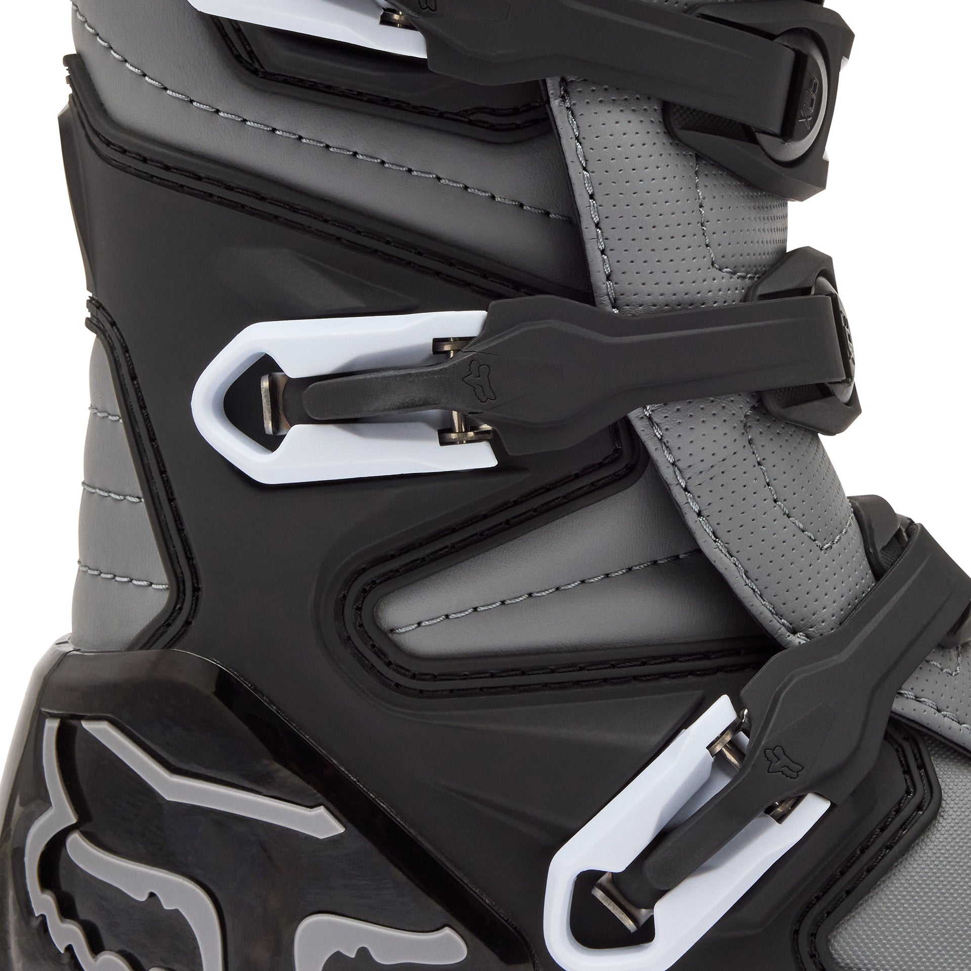 FOX Racing Youth COMP MX Boots (Black/Grey)