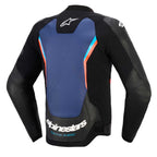 Alpinestars GP FORCE V2 Motorcycle Leather Sports Jacket (Black/Blue/Red Fluo)