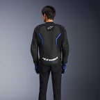 Alpinestars GP FORCE AIR V2 Motorcycle Leather Vented Jacket (Black/Metalic Blue)