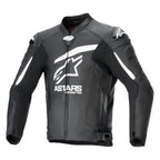 Alpinestars GP Plus R V4 Airflow Motorcycle Leather Jacket (Black/White)
