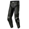 Alpinestars Missile V3 Motorcycle Leather Jeans (Black/White) *Regular Leg*