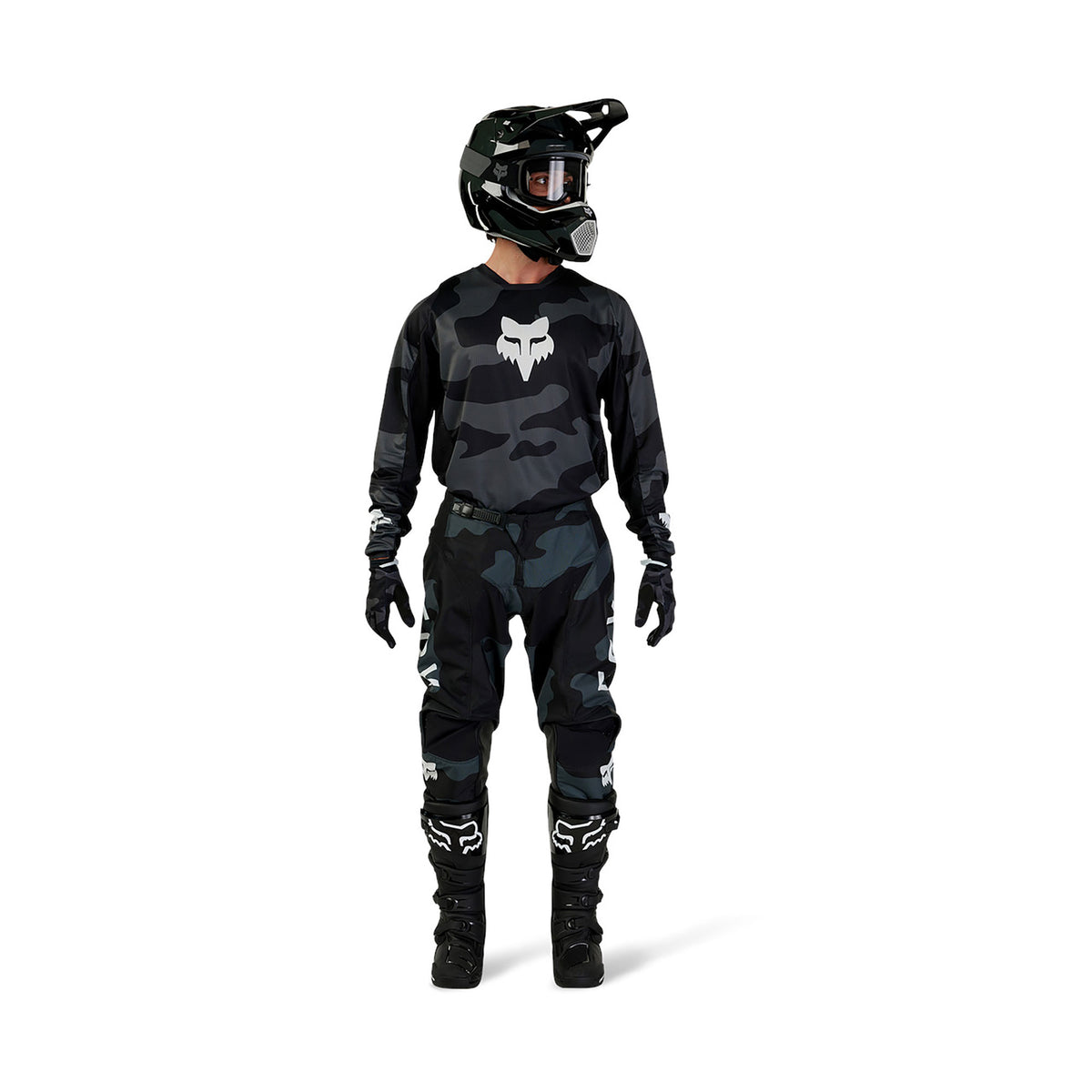 FOX Racing 180 BNKR MX Kit Deal (Black/Camo) SALE