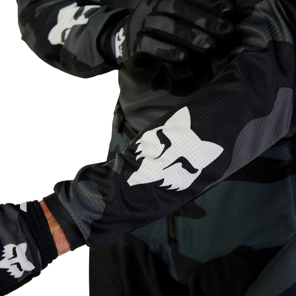 FOX Racing 180 BNKR MX Jersey (Black/Camo) SALE