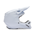 FOX Racing Youth V1 Solid MX Helmet (Matte White)