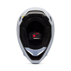 FOX Racing Youth V1 Solid MX Helmet (Matte White)
