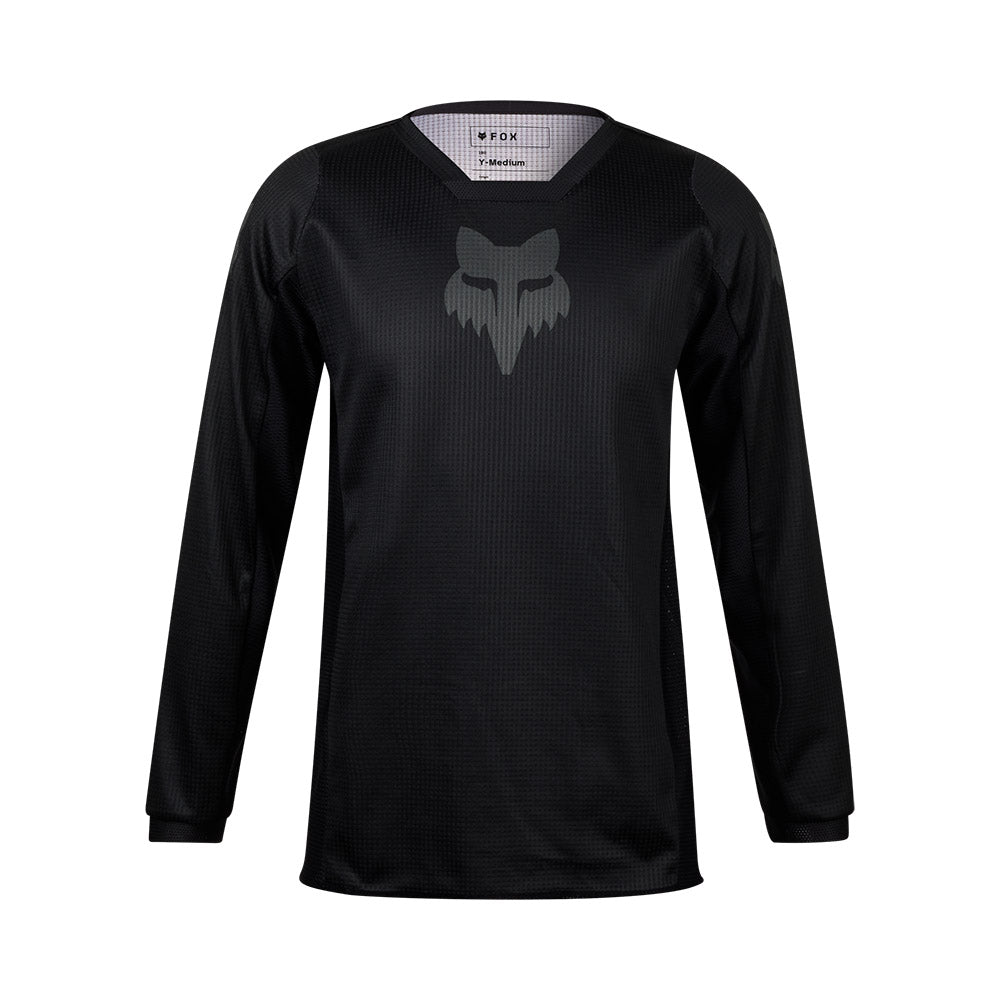 FOX Racing Youth 180 Blackout MX Gear Set (Black/Black)
