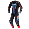 Alpinestars GP Force V2 Motorcycle Leather Race 1pc Suit (Black/Blue/Red Fluo)