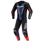 Alpinestars GP Force V2 Motorcycle Leather Race 1pc Suit (Black/Blue/Red Fluo)