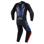 Alpinestars GP Force V2 Motorcycle Leather Race 1pc Suit (Black/Blue/Red Fluo)