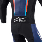 Alpinestars GP Force V2 Motorcycle Leather Race 1pc Suit (Black/Blue/Red Fluo)