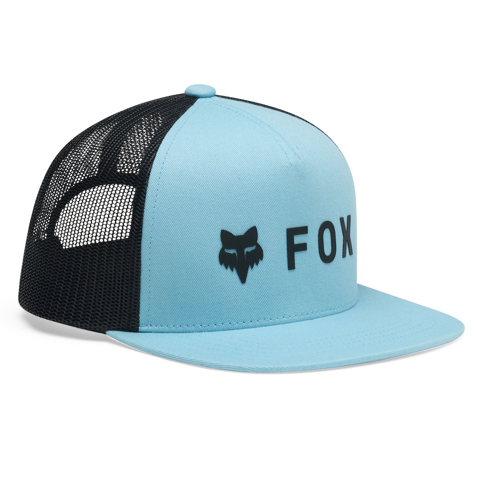 FOX Racing Youth Cap - ABSOLUTE Snapback Mesh Hat (Ice Blue)