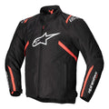 Alpinestars T-SPS V2 WP Motorcycle Sports Textile Jacket (Black/White/Red Fluo)