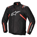 Alpinestars T-SPS V2 WP Motorcycle Sports Textile Jacket (Black/White/Red Fluo)