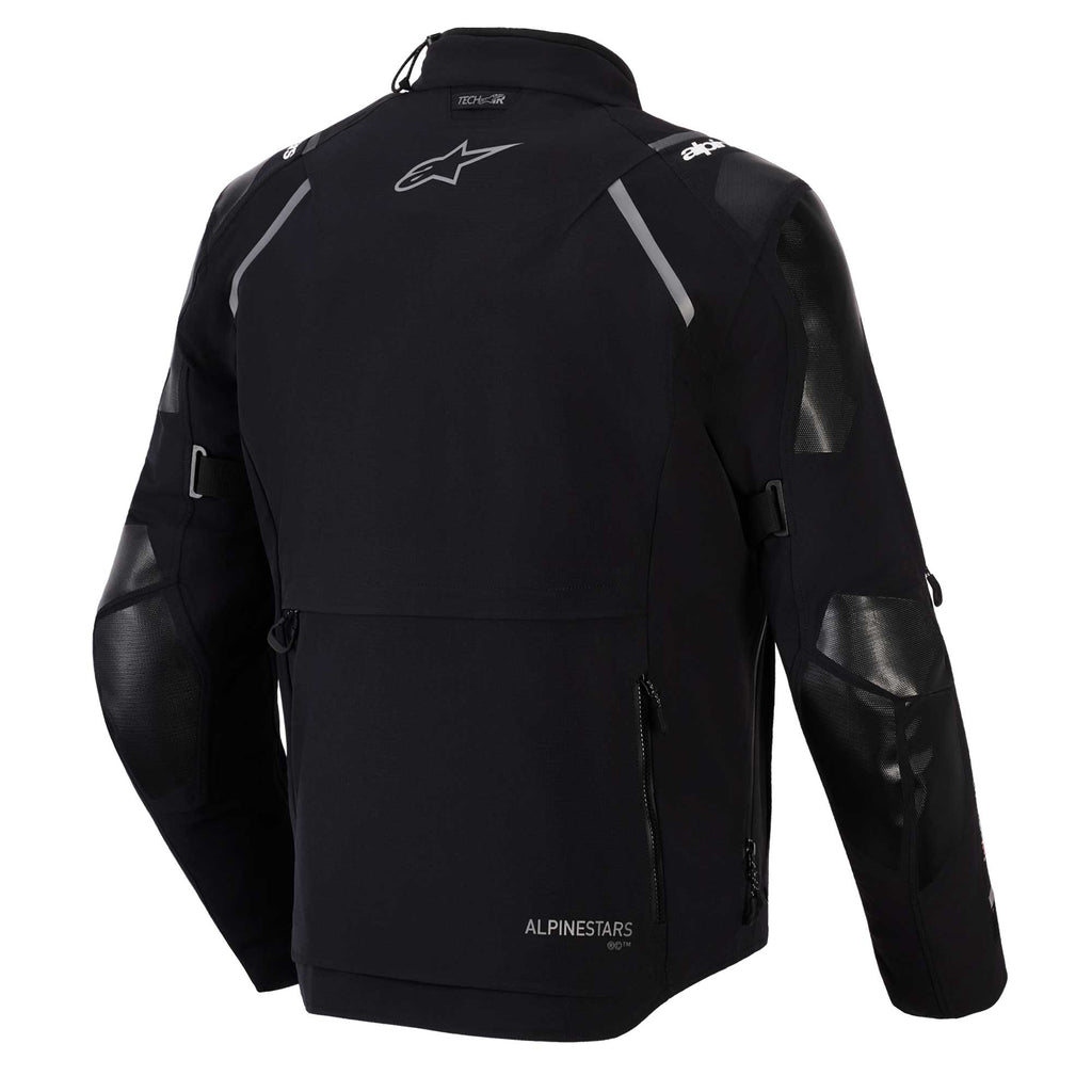 Alpinestars ANDES PRO Drystar XF Motorcycle Textile Adventure Touring Jacket (Black/Dark Grey)