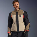Alpinestars ANDES PRO Drystar XF Motorcycle Textile Adventure Touring Jacket (Walnet/Aluminum)