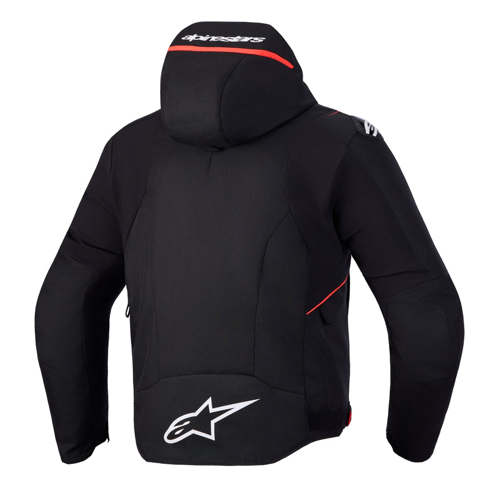 Alpinestars ZACA V2 Waterproof Jacket (Black/Red Fluo)