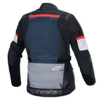 Alpinestars Andes AIR Drystar Motorcycle Adventure Vented Textile Jacket (Deep Blue/Black/Ice Grey)