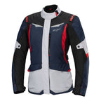 Alpinestars Stella ST-1 Waterproof Womens Motorcycle Textile Jacket (Dark Blue/Black/Bright Red)