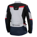 Alpinestars Stella ST-1 Waterproof Womens Motorcycle Textile Jacket (Dark Blue/Black/Bright Red)