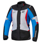 Alpinestars Honda Women's ST-1 Waterproof Jacket (Ice Grey/Dark Grey/Blue)