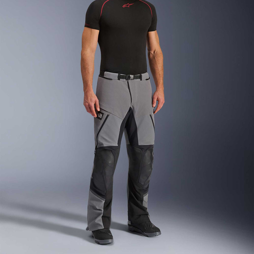 Alpinestars ANDES PRO Drystar XF Motorcycle Textile Adventure Touring Pants (Dark Grey/Black)