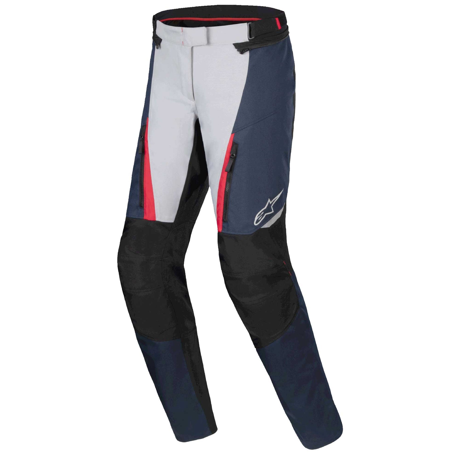 Alpinestars Stella ST-1 Waterproof Womens Motorcycle Textile Pant (Dark Blue/Black/Bright Red)