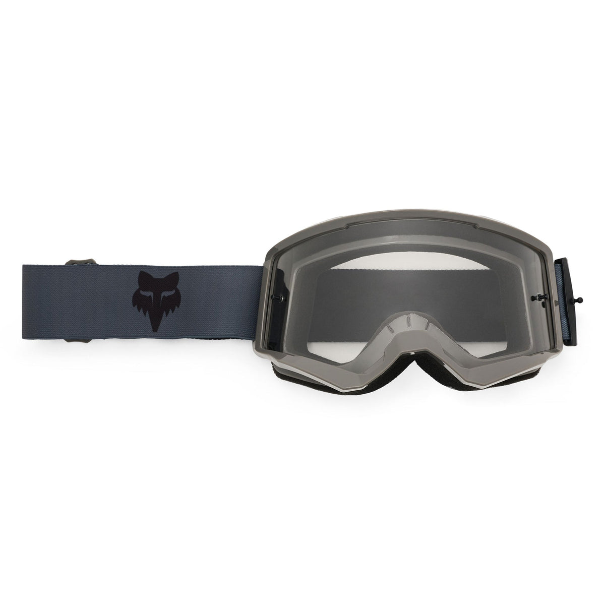 FOX Racing MAIN V3 CORE MX Goggles (Pewter) Clear Lens
