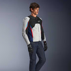 Alpinestars AST V3 AIR Motorcycle Vented Jacket (Silver/Deep Blue/Bright Red)